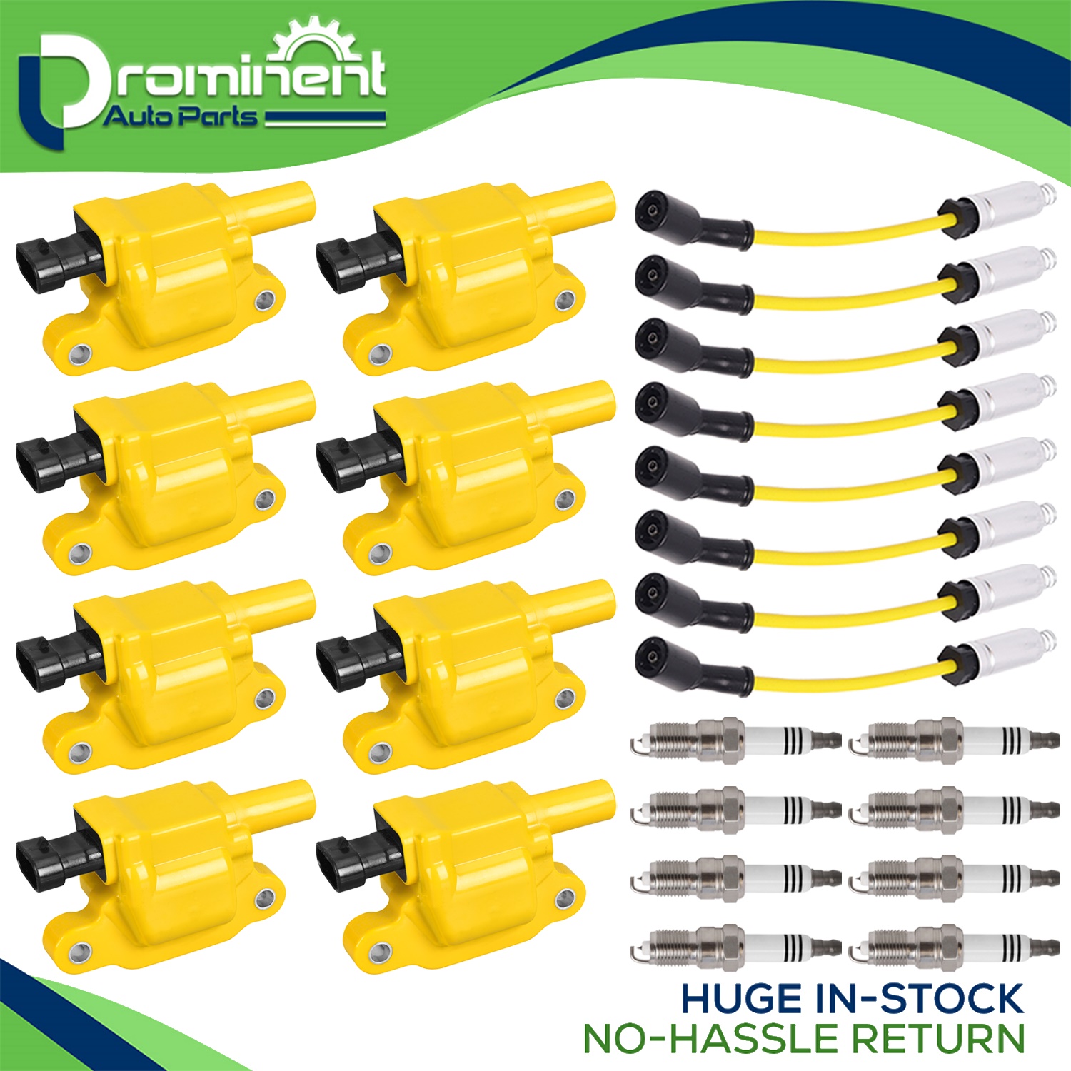 8 Ignition Coils & 8 NGK Platinum Spark Plugs – For 2002-2005 Ford Thunderbird V8 3.9L – AA AUTO PARTS 4 thumbnail image