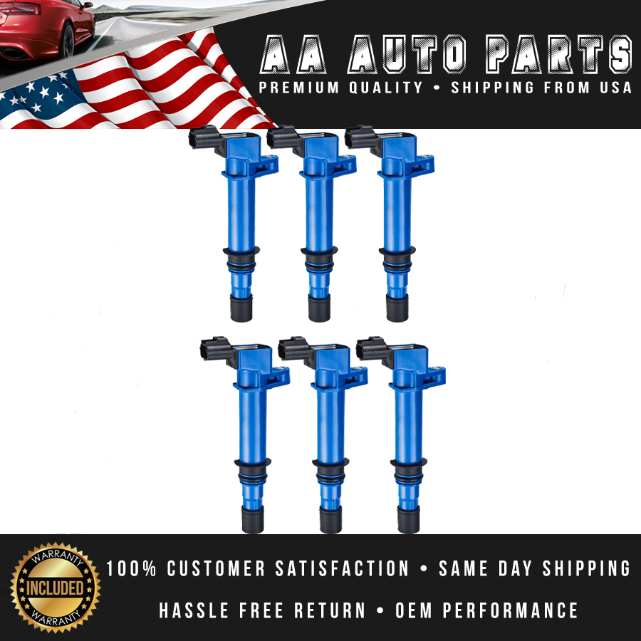 6 High Performance Ignition Coils For 0208 Jeep Liberty Commander V6 3.7L UF270 eBay