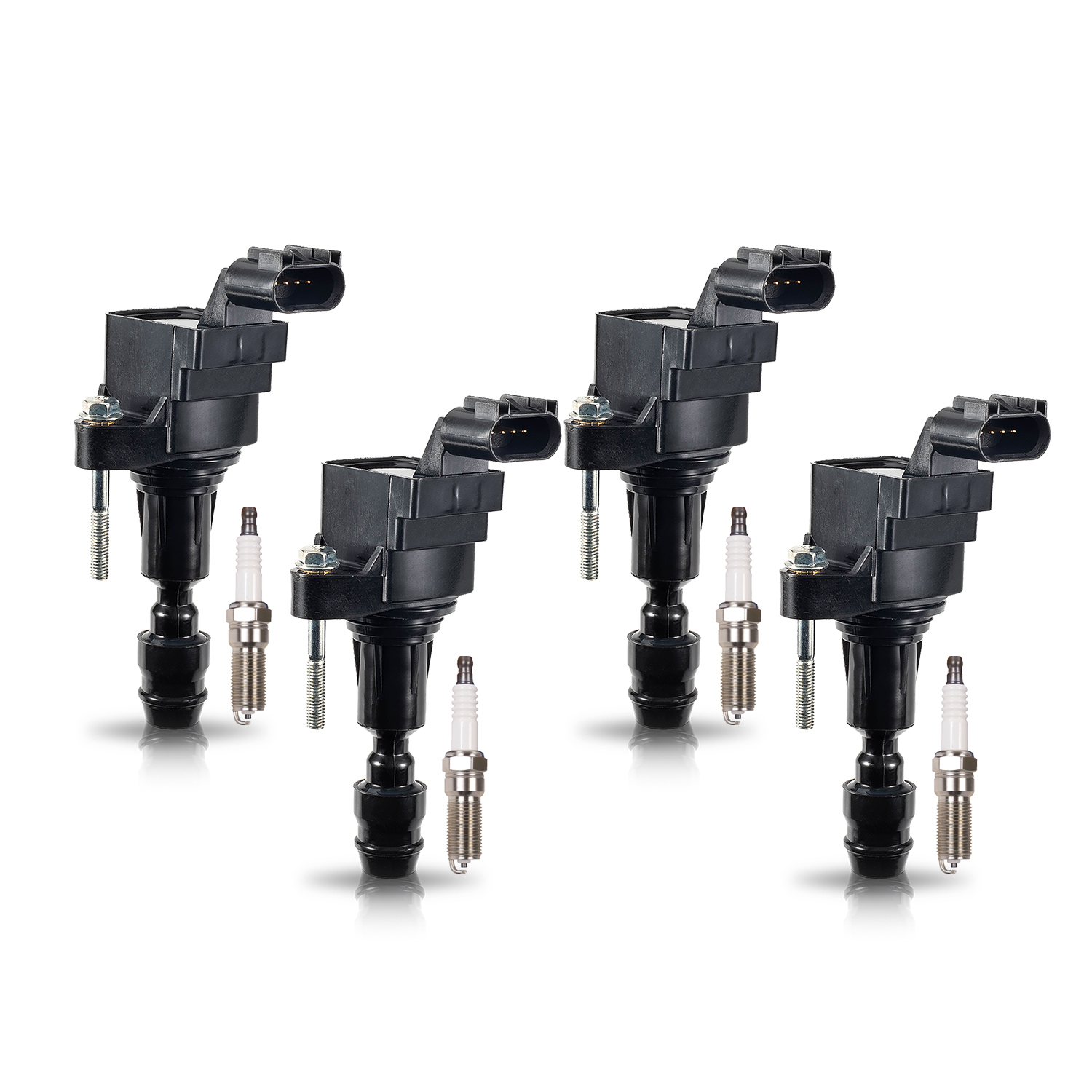 ACEON Set of 4 Ignition coil + Spark Plug For Chevy Cobalt, Equinox Pontiac G4 G5 G6