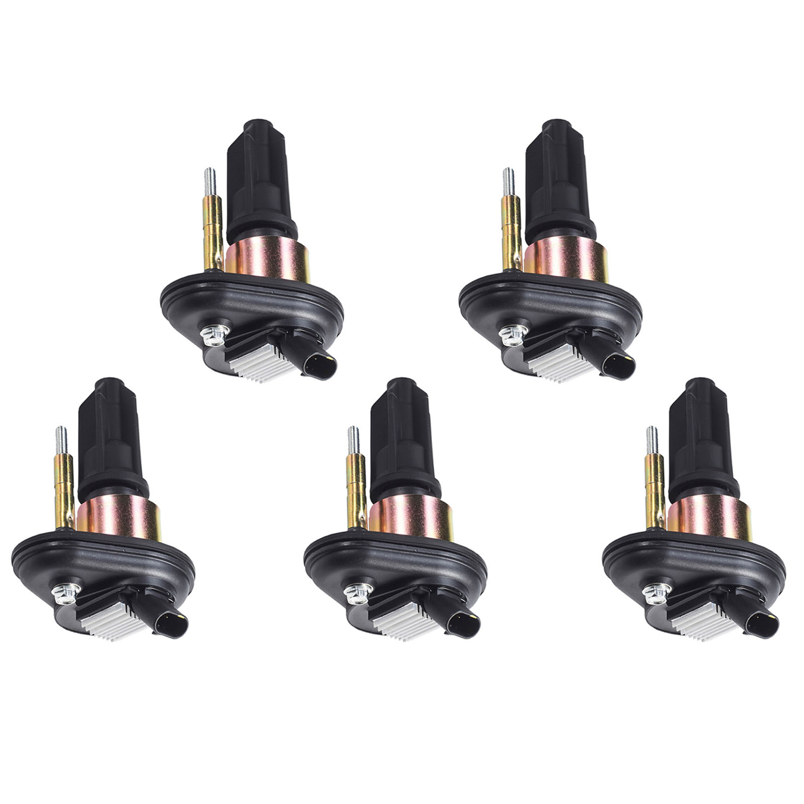 ACEON Set of 5 Ignition coil For 02-05 Chevy Trailblazer GMC Canyon Envoy