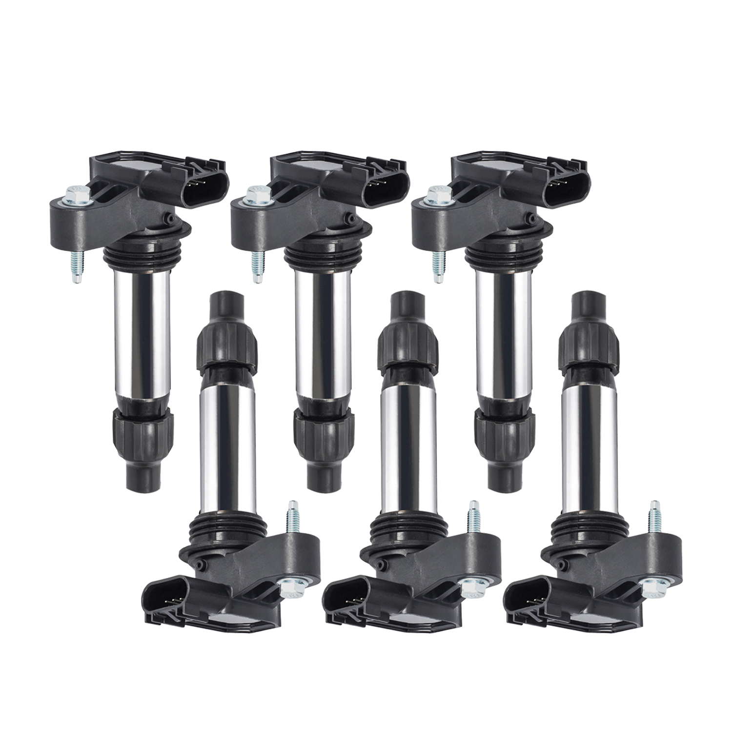 ACEON Set of 6 Ignition coil For Cadillac GMC Chevrolet