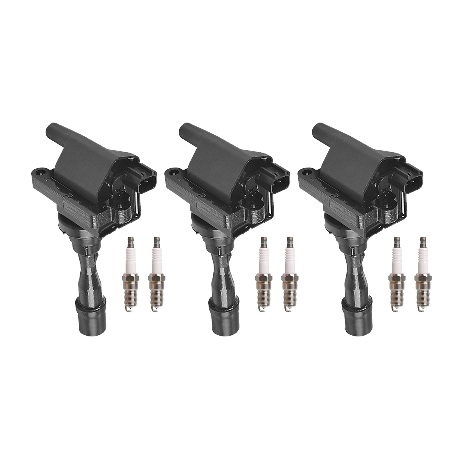ACEON Set of 3 Ignition coil + Spark Plug For Mitsubishi Montero 94 -96 V6 3.5L