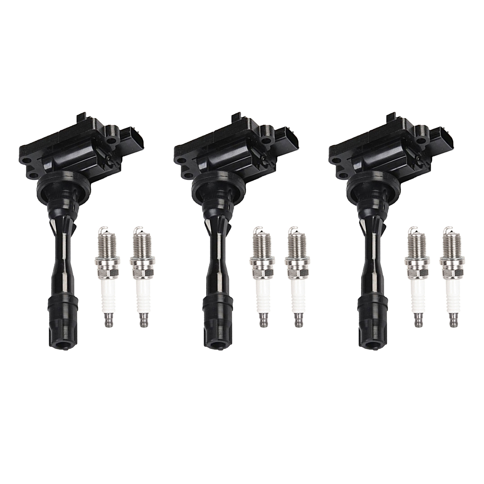 ACEON Set of 3 Ignition coil + Spark Plug For 2003-2006 Mitsubishi Montero 3.8L V6
