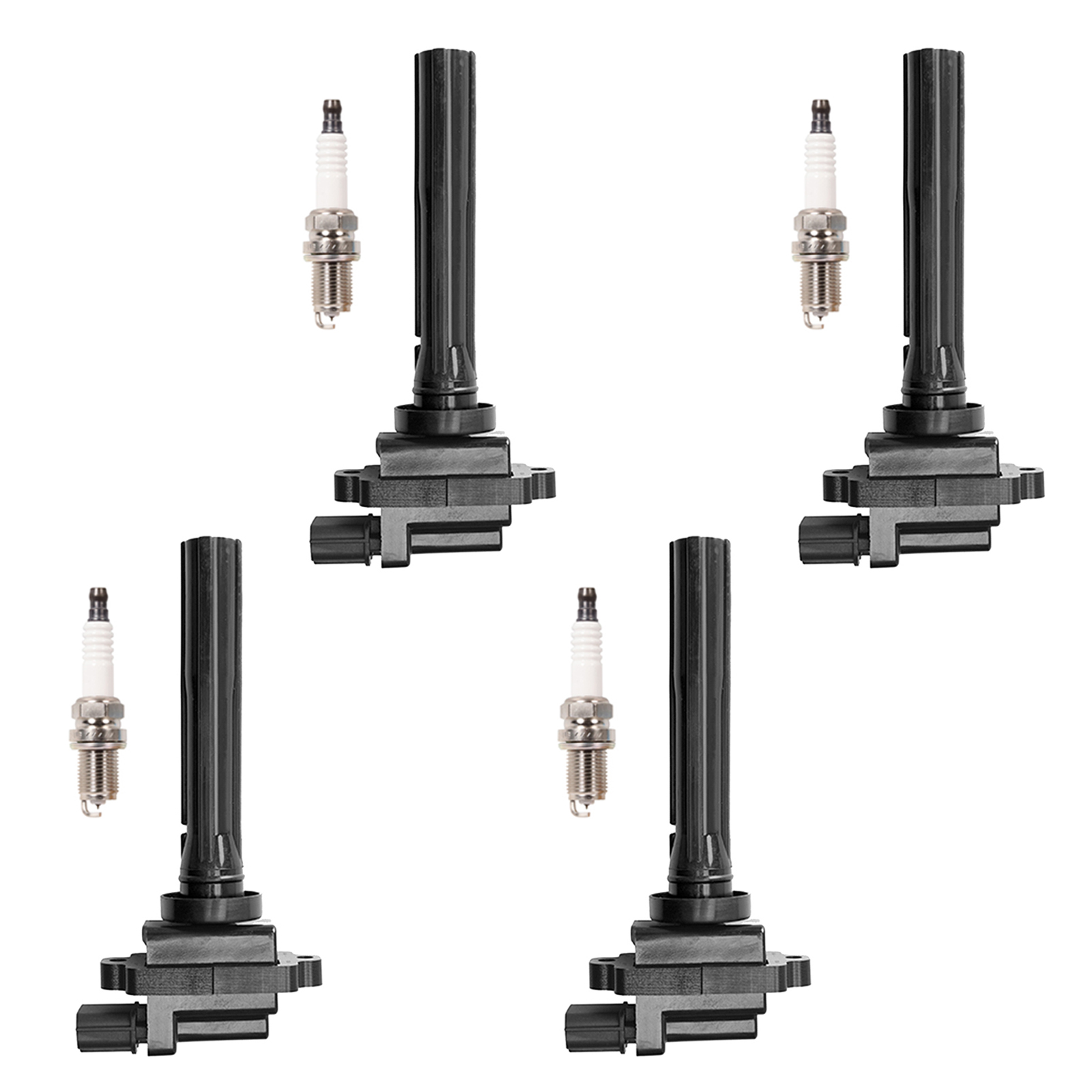 ACEON Set of 4 Ignition coil + Spark Plug For 1999-2004 Chevrolet Tracker L4 2.0L Suzuki Vitara