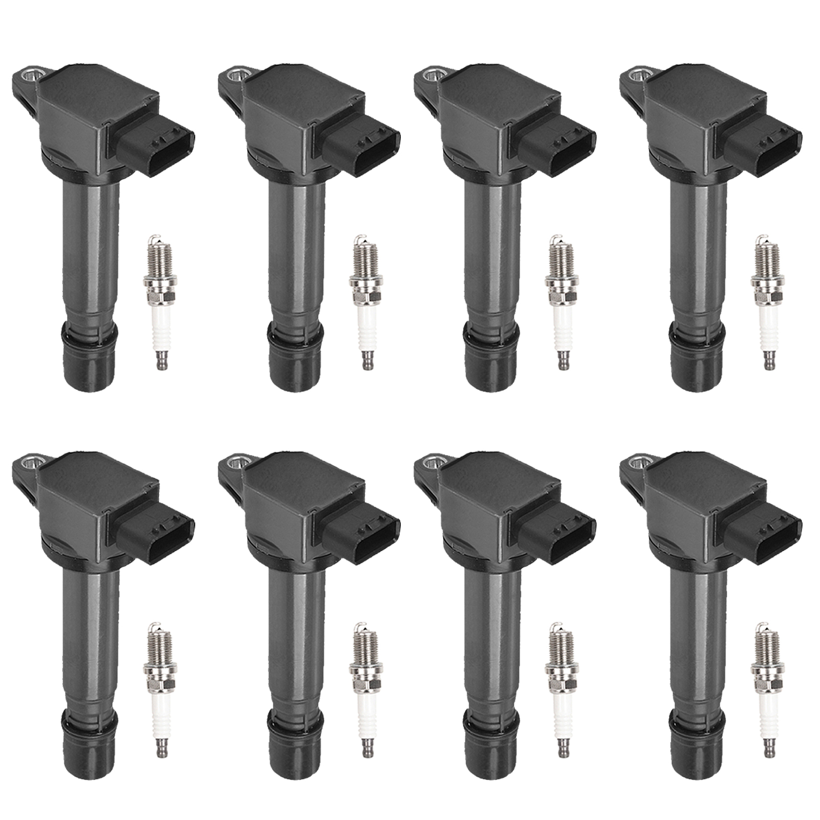 ACEON Set of 8 Ignition coil + Spark Plug For 2005 2007 2010 Volvo XC90 4.4L V8