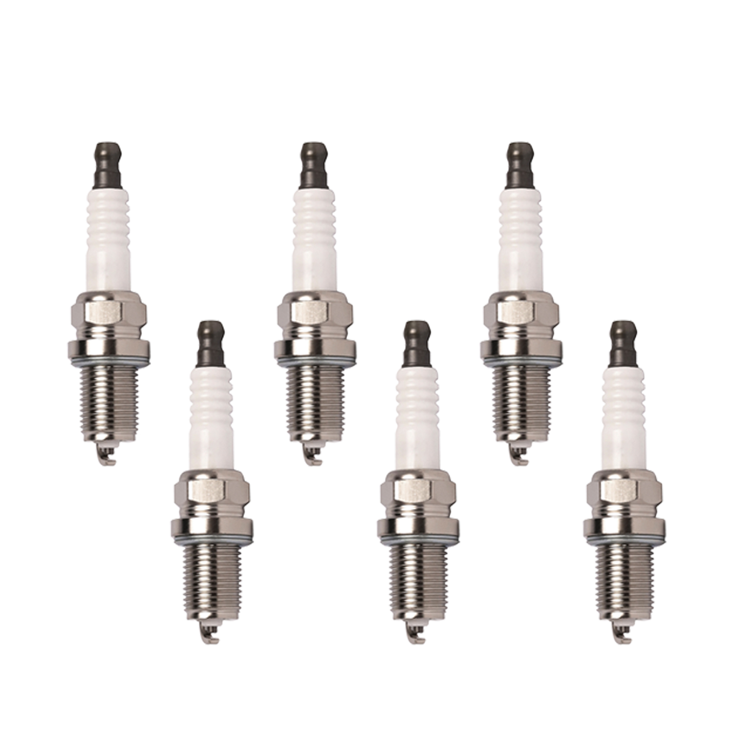 ACEON Set of 6 Spark plug for Porsche 1970-1989 911 930 Ferrari 1964-1980 275 GTB Dino 206 GT 512 BB Maserati 1983-1990 Biturbo 430i V6 V12 H6