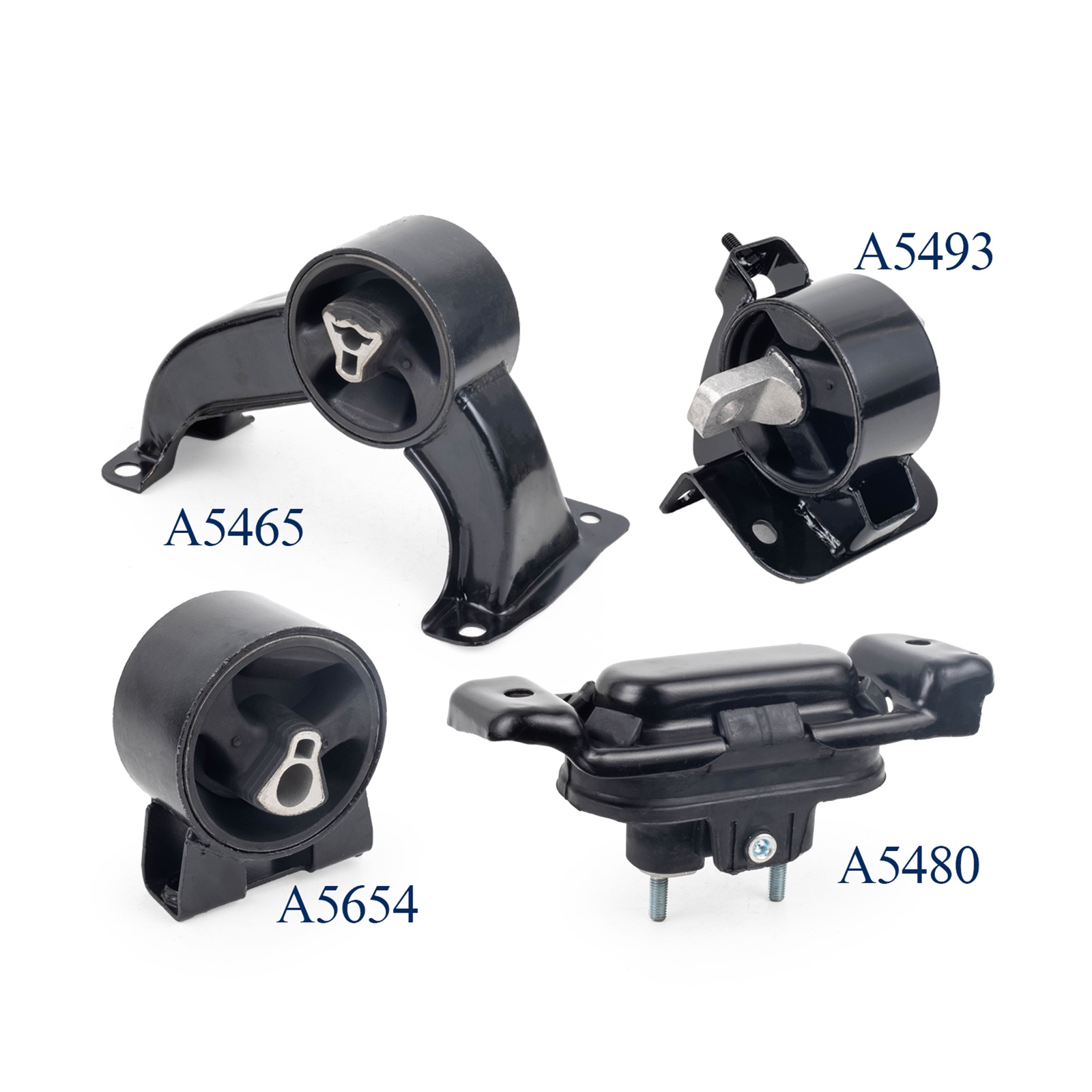 ACEON Engine Mount Set For Chrysler Dodge 2008-2010 Town & Country Grand Caravan Volkswagen 2009-2010 Routan V6 3.3L 3.8L 4.0L